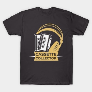 Cassette tape collector logo T-Shirt